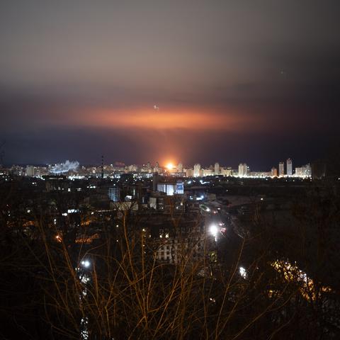 napad ruske vojske na Kijev