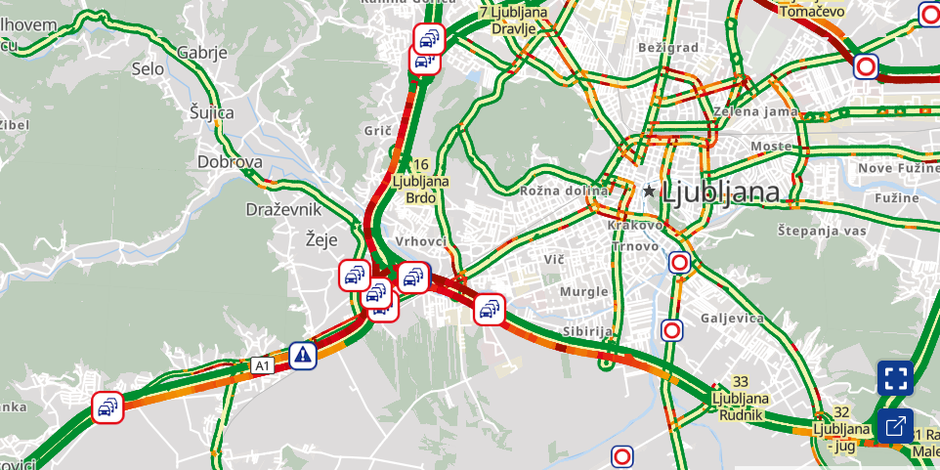 Stanje na cestah | Avtor: Promet.si