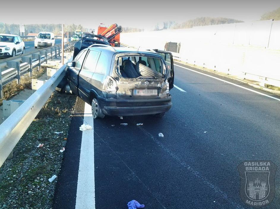 Prometna nesreča pri Mariboru