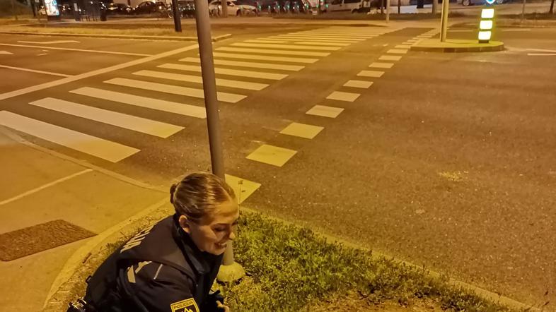 Policistka našla purana