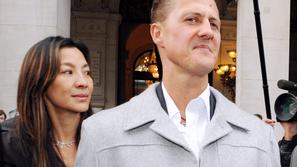 Michelle Yeoh, Jean Todt, Michael Schumacher