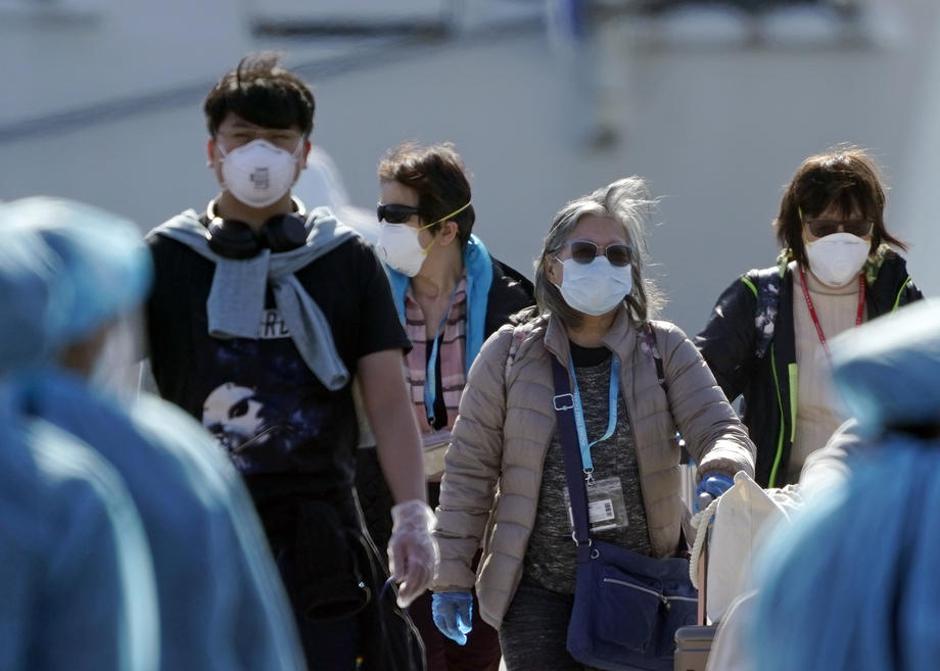 Koronavirus na križarki na Japonskem | Avtor: Epa