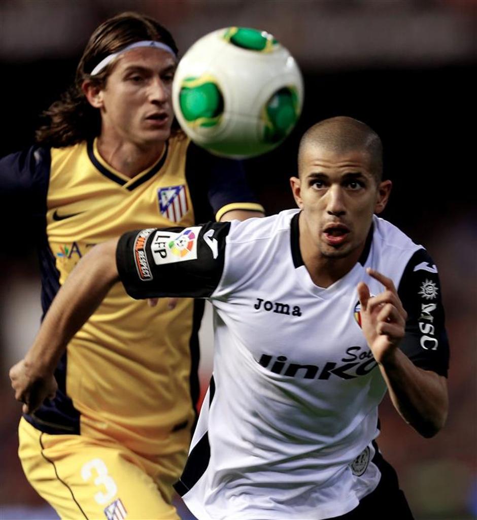 Feghouli Filipe Luis Valencia Atletico Madrid Copa del Rey španski pokal Španija | Avtor: EPA