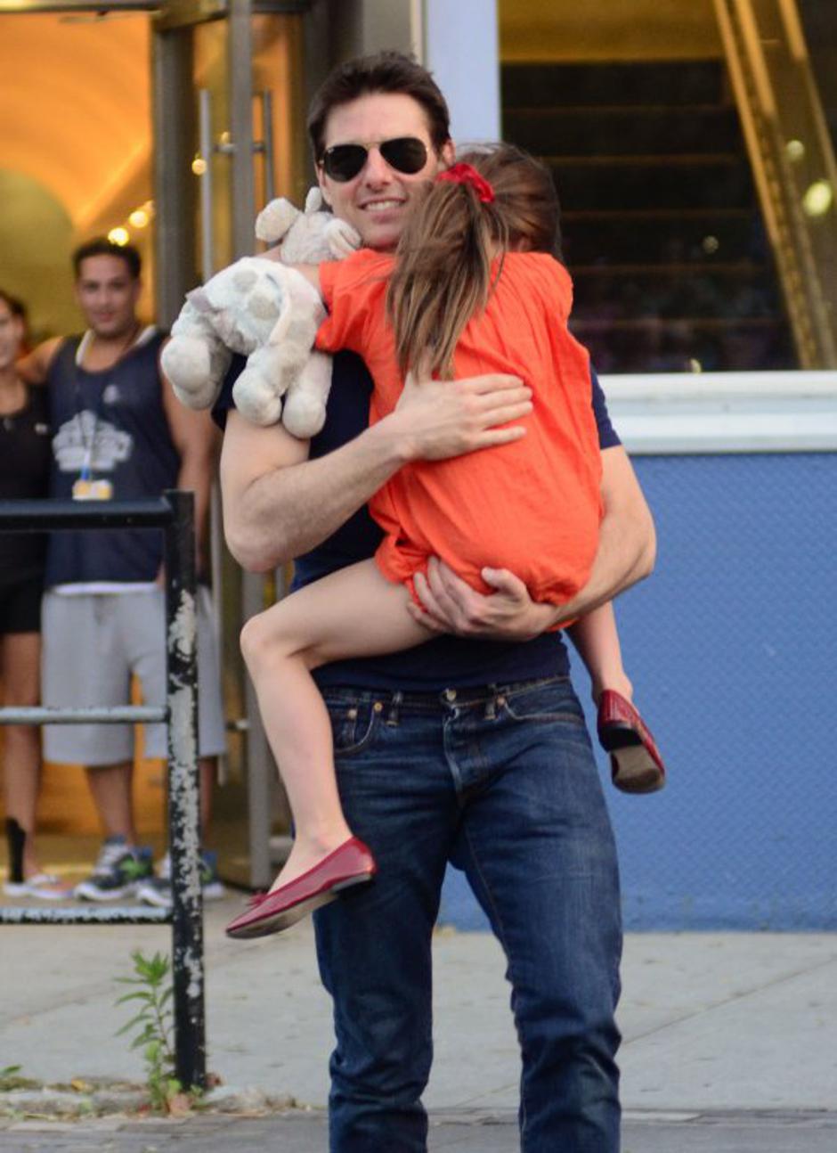 Tom Cruise, Suri Cruise | Avtor: FameFlynet Pictures