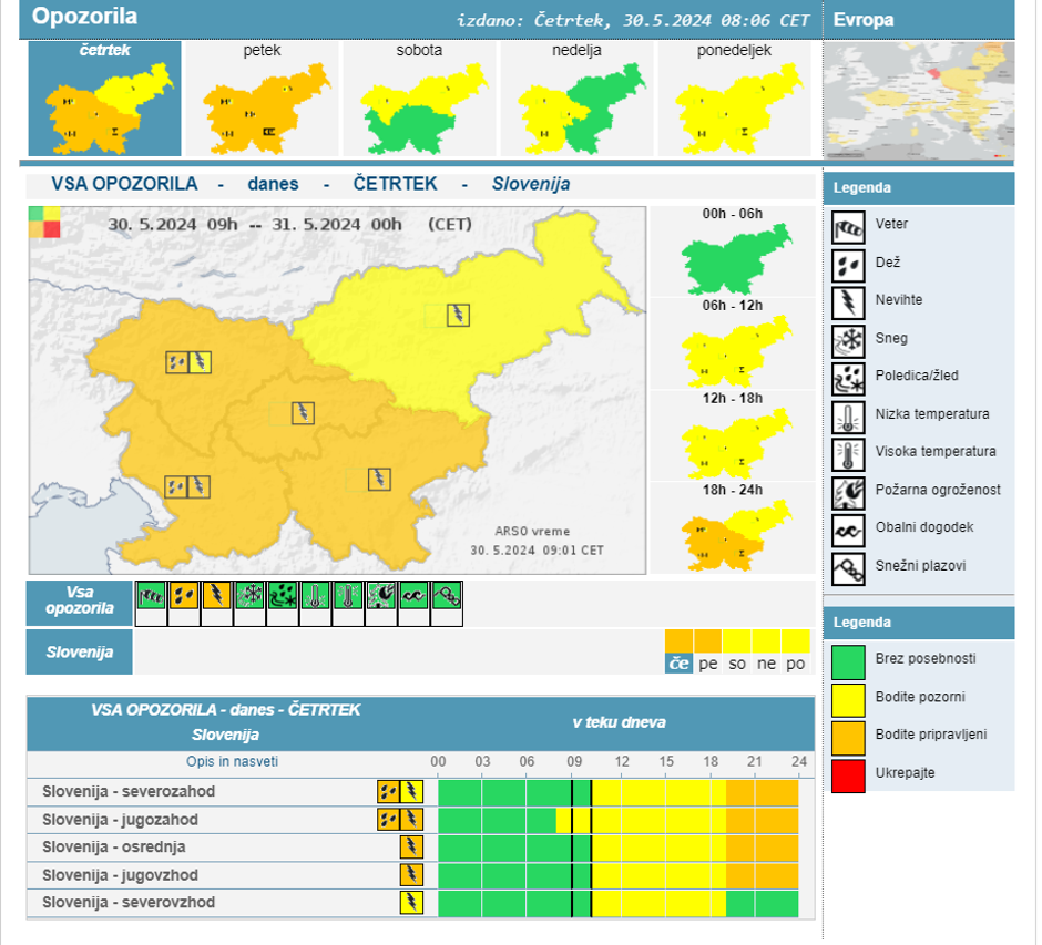 Opozorilo Arso | Avtor: Arso