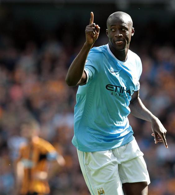 Toure Manchester City Hull Premier League Anglija liga prvenstvo