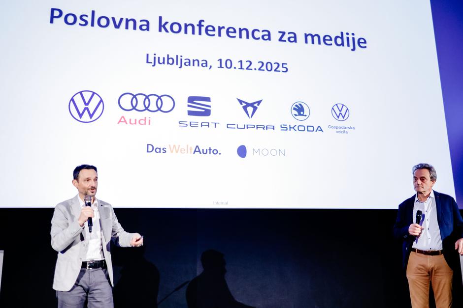 prednovoletno druženje Porsche Slovenija, Danilo Ferjančič, Martin Wienerroither | Avtor: Saša Despot