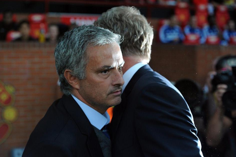Mourinho Moyes Manchester United Chelsea Premier League Anglija liga prvenstvo