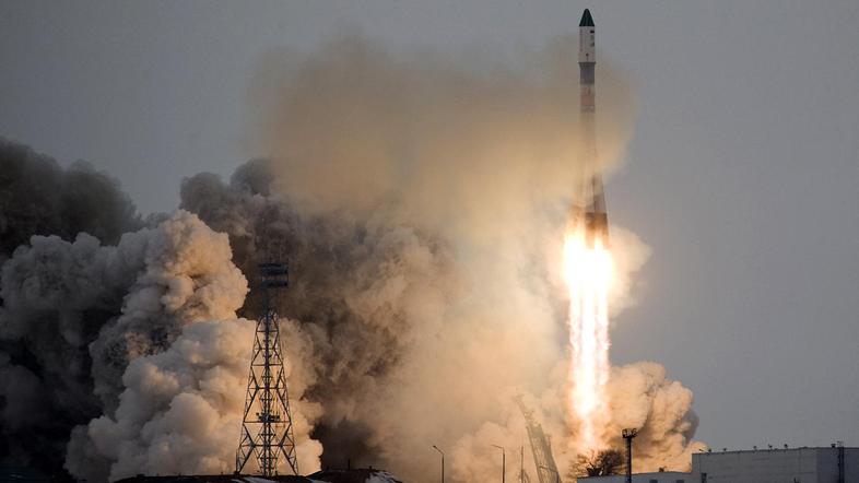 Progress bo znova poskusil pristati jutri. (Foto: Reuters)