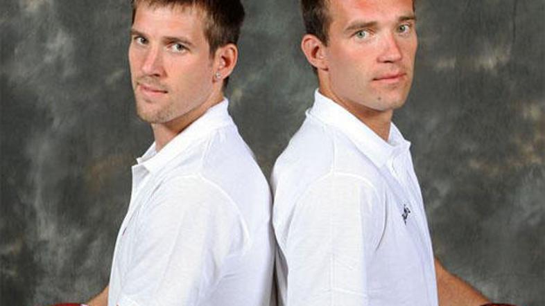 Samo Udrih (desno) je vesel, da bo po dolgem času zopet zaigral s svojim bratom 