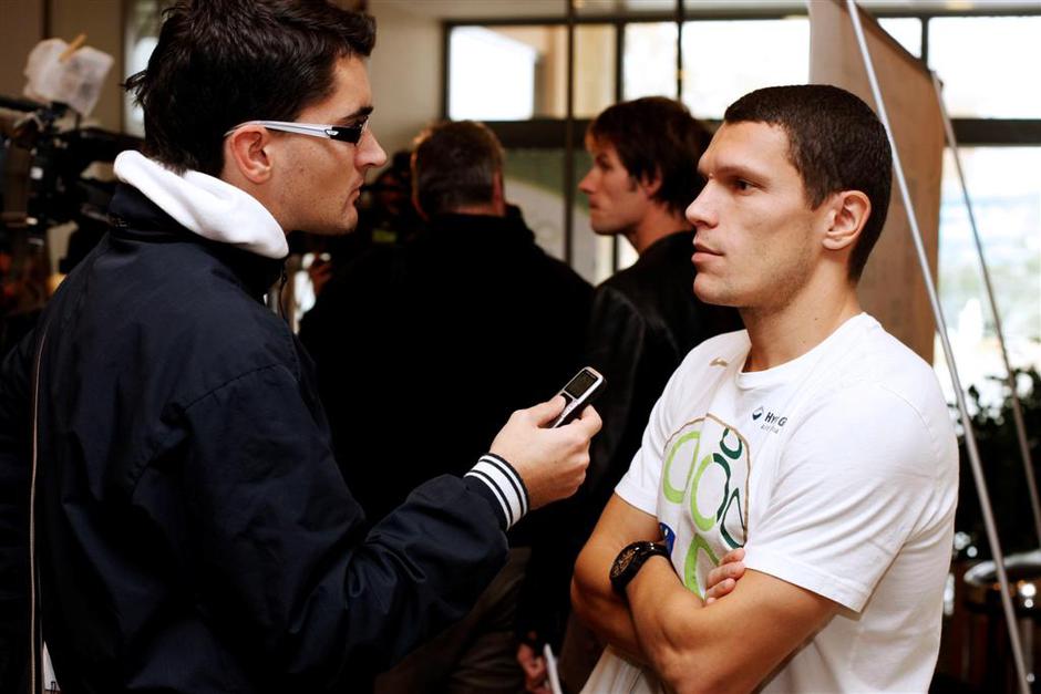 Jan Krstovski Darijan Matič Ptuj Hotel Primus zbor reprezentanca Slovenija | Avtor: Saša Despot