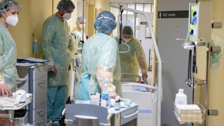 covid-19 bolnišnica Jesenice bolniki epidemija