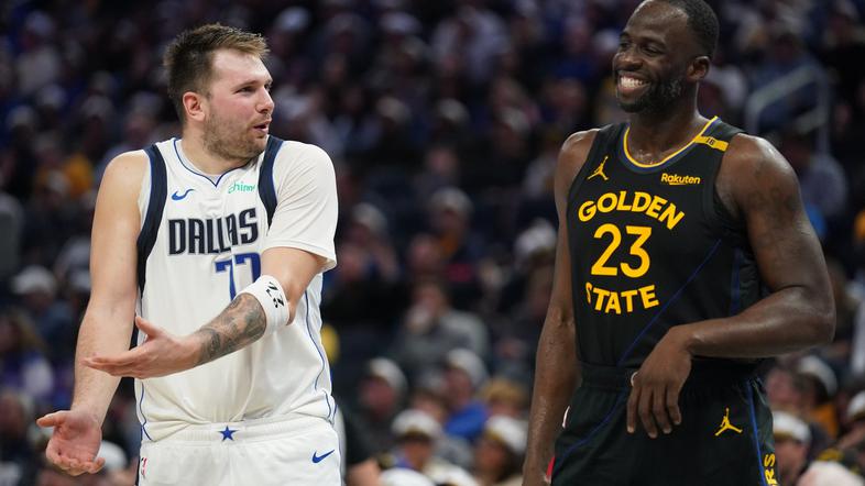 Luka Dončić in Draymond Green