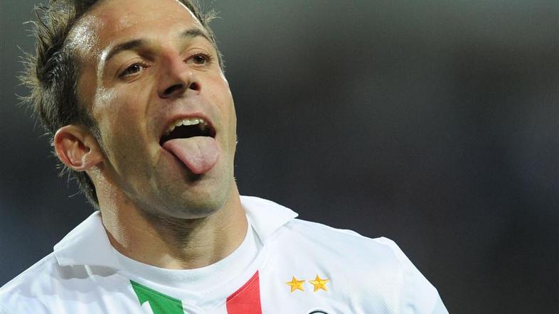 Alessandro Del Piero gol zadetek slavje veselje proslava proslavljanje enajstmet
