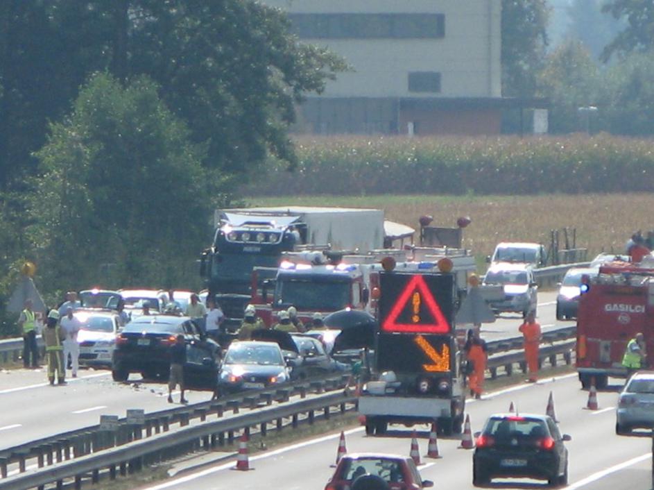 Prometna nesreča na štajerski avtocesti