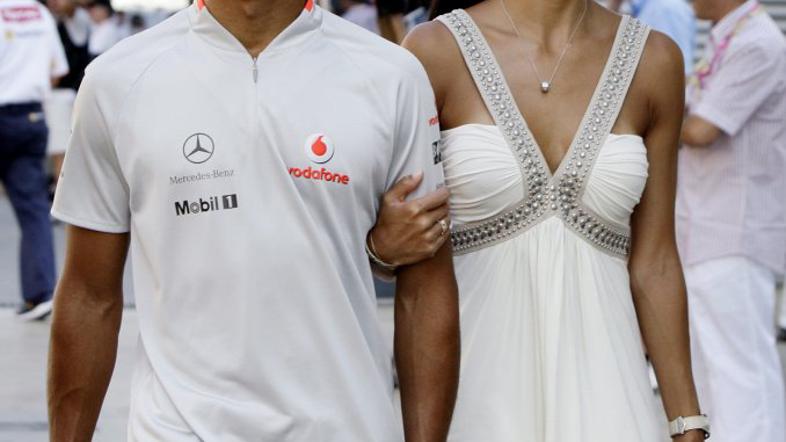 Nicole Scherzinger, Lewis Hamilton