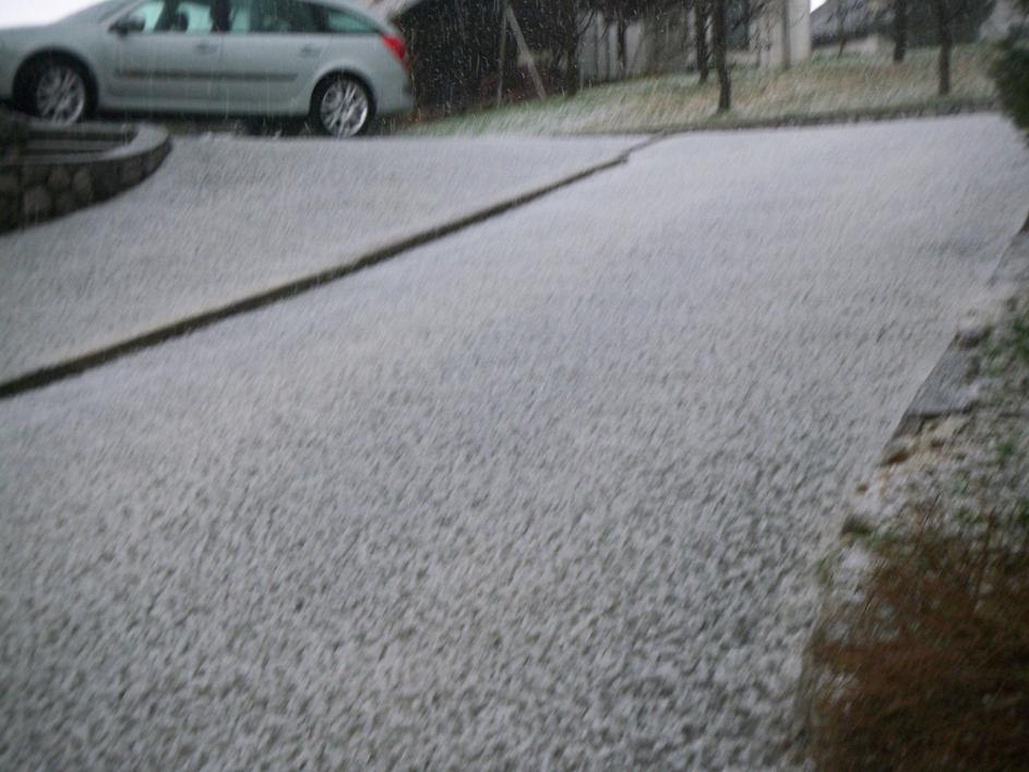 toča, Dolenjska, vreme