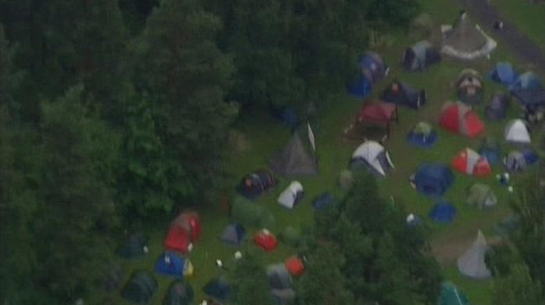 Kamp na otoku Utoya.