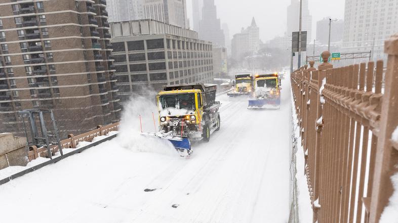 Snežno neurje v ZDA