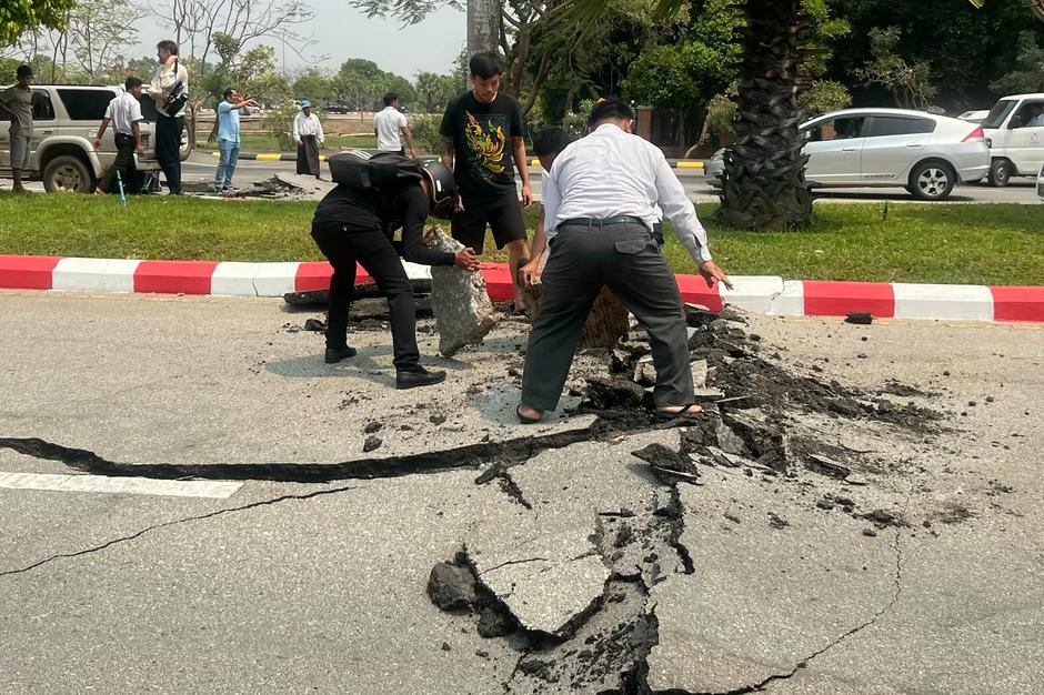 Potres Mjanmar in Tajska | Avtor: Profimedia