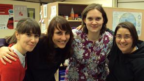 Članice odprave: Petra, Monika, Helena in Nina. (Foto: www.uganda-april2011.si)