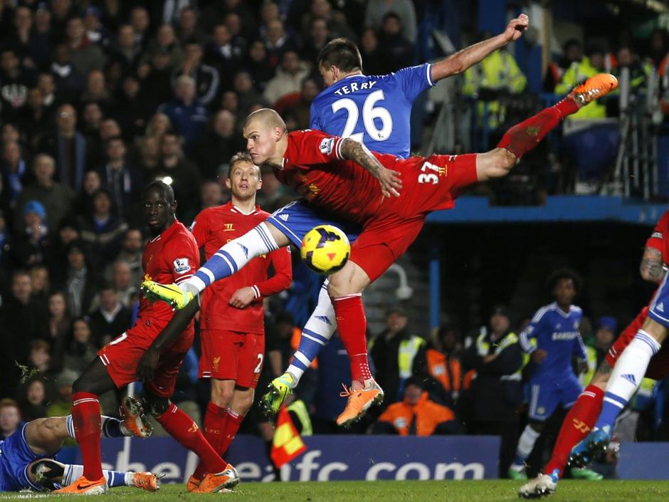 Škrtel Terry Chelsea Liverpool  | Avtor: Reuters