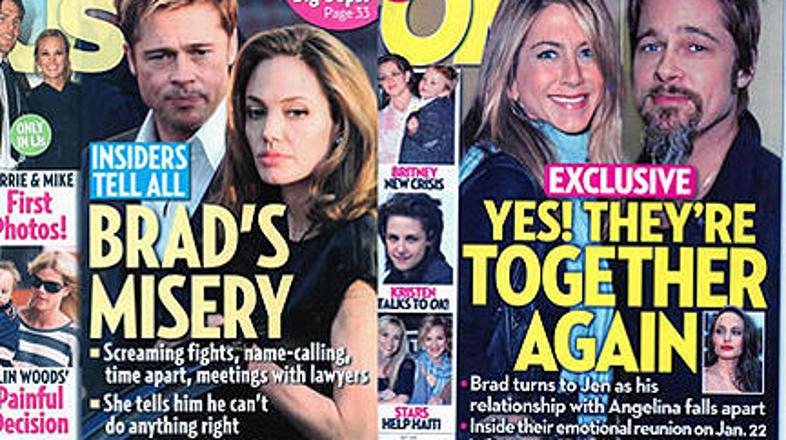 Trojica, ki krasi naslovnice. (Foto: US Weekly, OK Magazin)