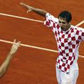 Marin Čilić je Hrvaški prigral odločilno točko.