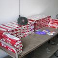 Zasežene cigarete (Foto: Carinska uprava RS)