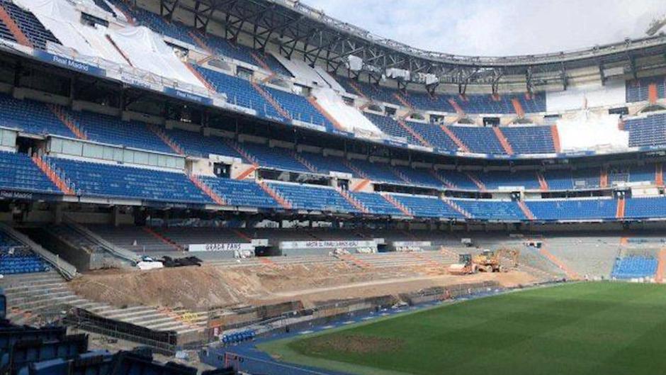 Santiago Bernabéu gradnja | Avtor: Facebook