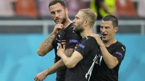 Marko Arnautović Avstrija Severna Makedonija Euro 2020