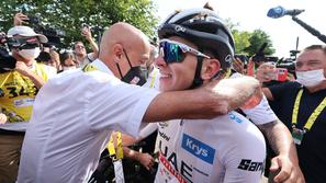 Mauro Gianetti in Tadej Pogačar