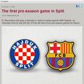 Vesela novica za vse navijače Hajduka. (Foto: fcbarcelona.com)