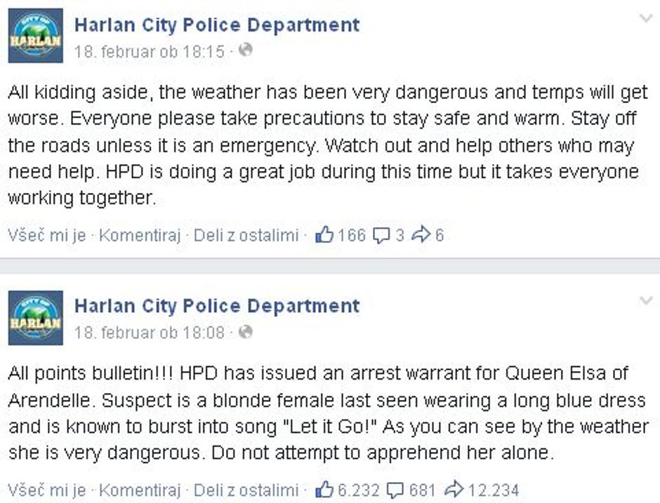 Harlan City Police Department | Avtor: FB