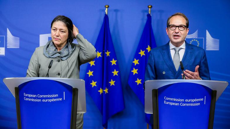Violeta Bulc in Alexander Dobrindt