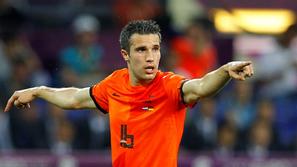 Van Persie Nizozemska Nemčija Harkiv Euro 2012