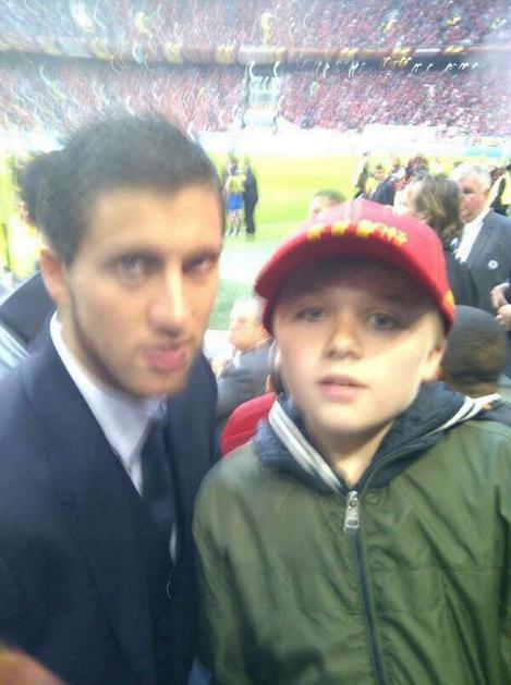 Louis Kearns Hazard navijač Chelsea Benfica finale