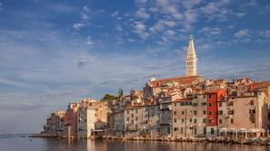 Rovinj, mesto, Hrvaška, morje