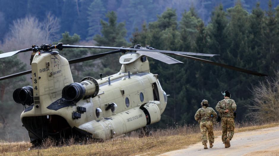 ameriški vojaki urjenje Evropa | Avtor: Epa