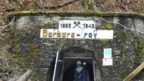 Vhod v rov Barbara, kjer so našli prikrito grobišče povojnih pobojev