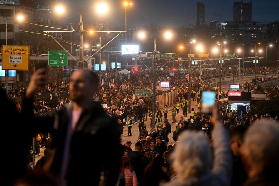 Protesti v Srbiji