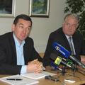 Stojan Pelko (na levi) pravi, da EPK ni pomemben le zaradi delitve milijonov evr