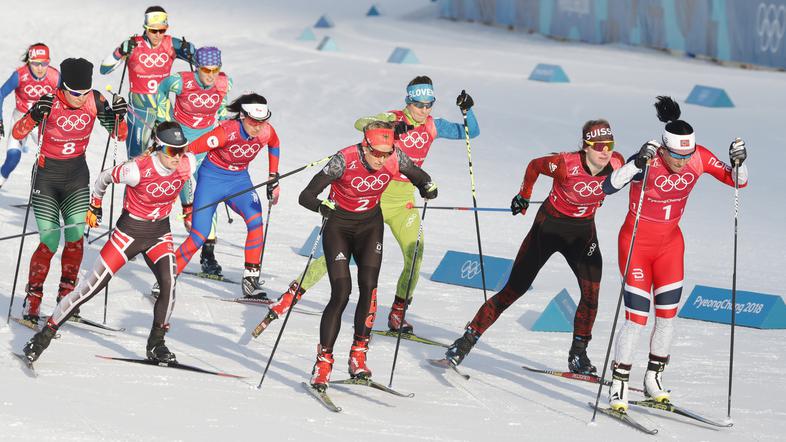 Alenka Čebašek ekipni sprint