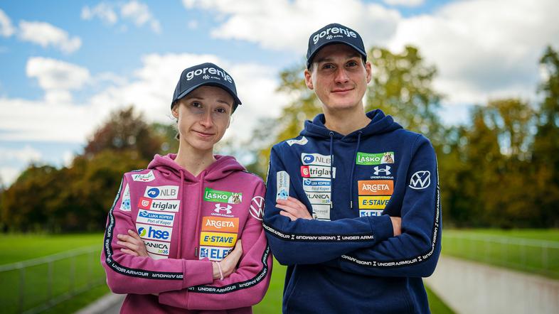 Nika Prevc Domen Prevc