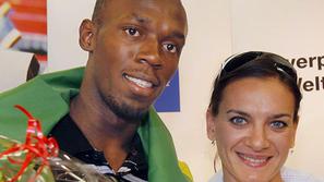 Jelena Isinbajeva je najboljša športnica, Usain Bolt pa šporntik.