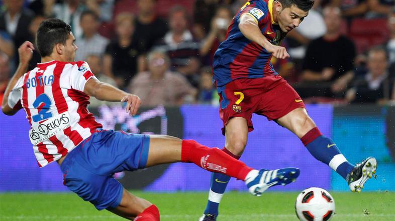 David Villa Alberto Botia 