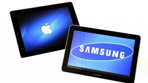Apple iPad in Samsug Galaxy Tab 10.1