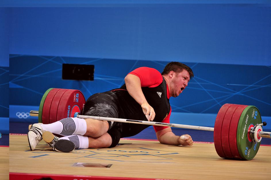 Matthias Steiner olimpijske igre 2012 London dvigovanje uteži
