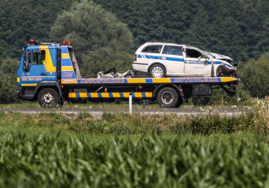 Policijski avto, Ižanska cesta | Avtor: Saša Despot