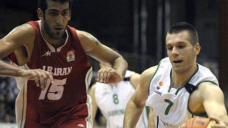 Hamed Haddadi je z iransko reprezentanco nastopil tudi na pokalu Alpos v Maribor